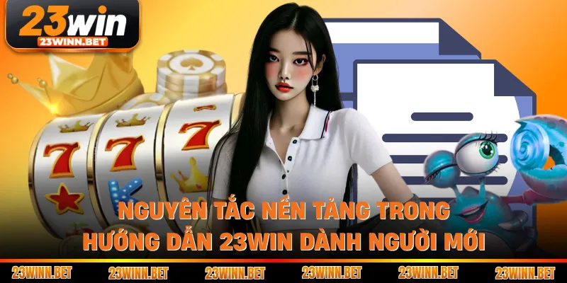 Nguyên tắc nền tảng trong hướng dẫn 23win dành người mới