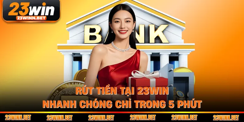 Rút tiền tại 23WIN nhanh chóng chỉ trong 5 phút